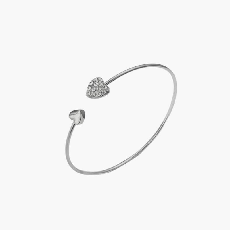Esme Heart Cuff Bracelet