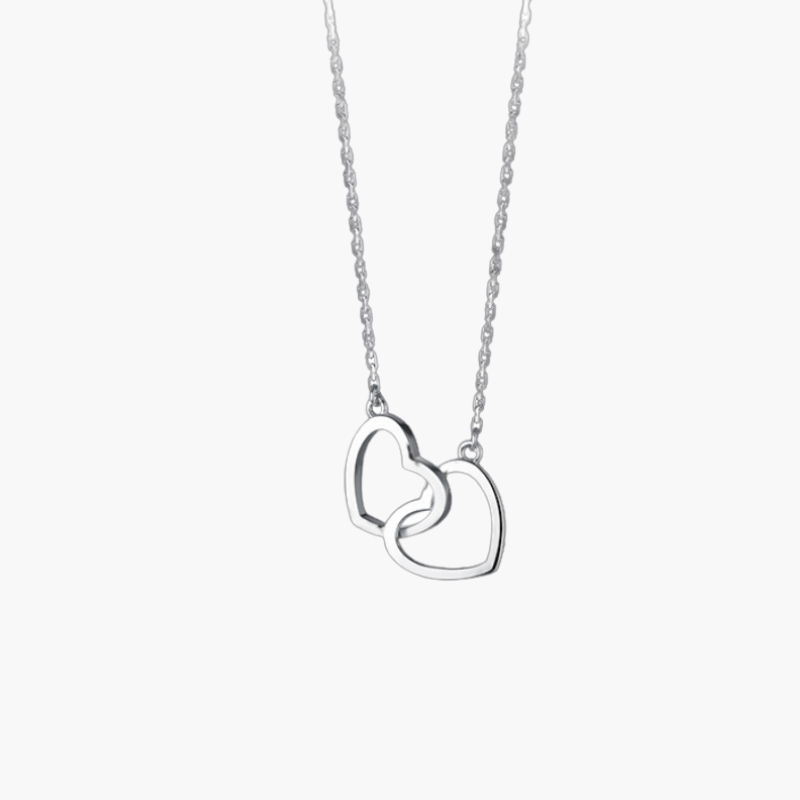 Isolde Double Heart Necklace