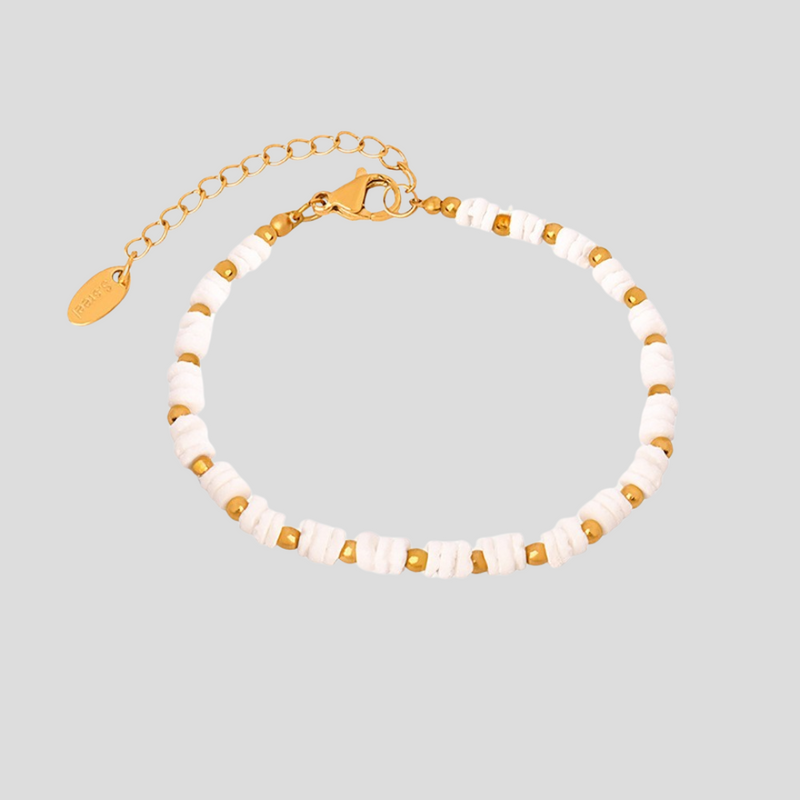 Ines Shell Bead Bracelet