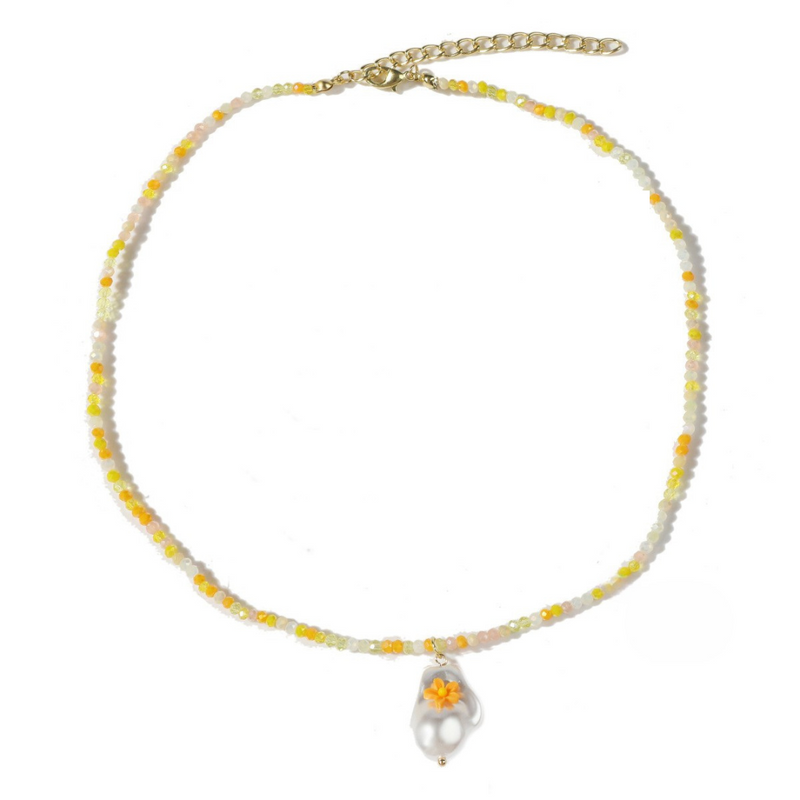 Isla Bloom Pearl Necklace