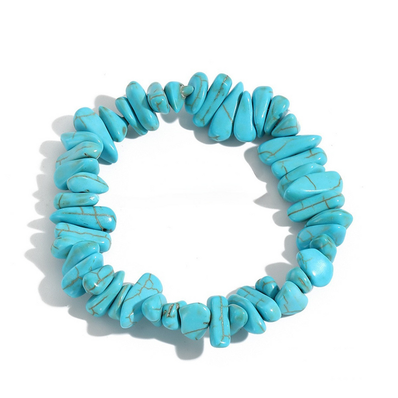 Turquoise Charm Bead Bracelets