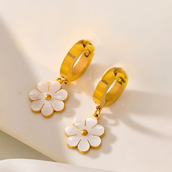 Delphine Blossom Drop Earrings