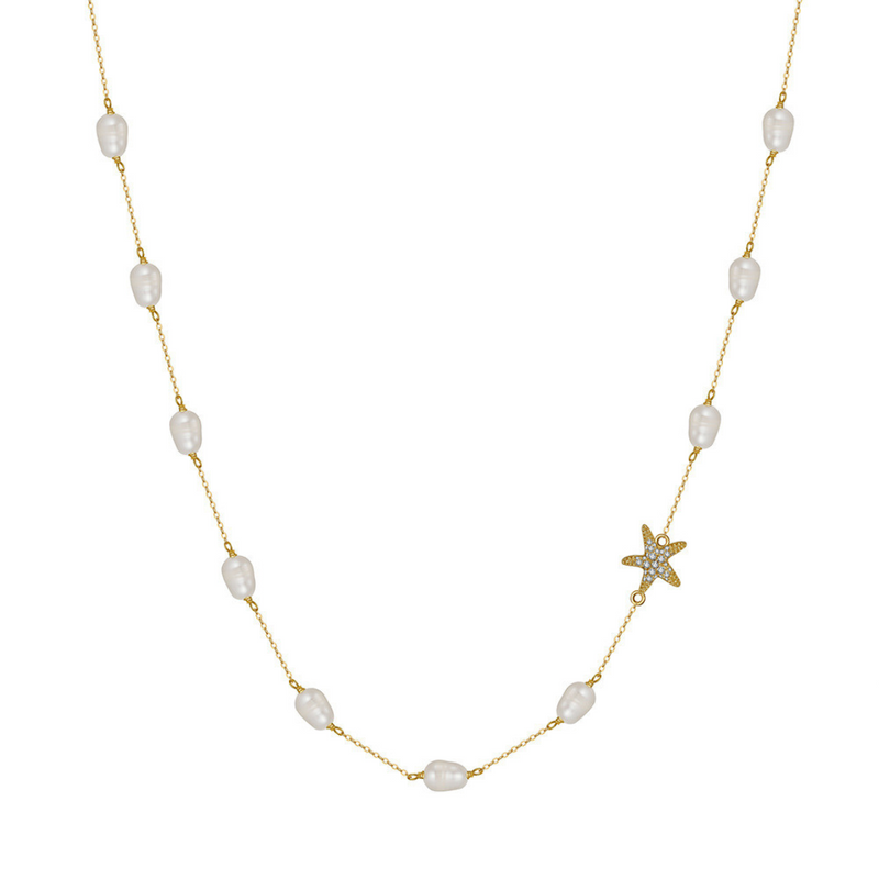 Elaris Starfish Pearl Necklace