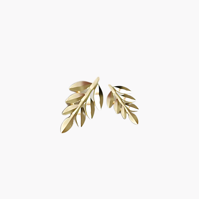 Juliette Leaf Stud Earrings