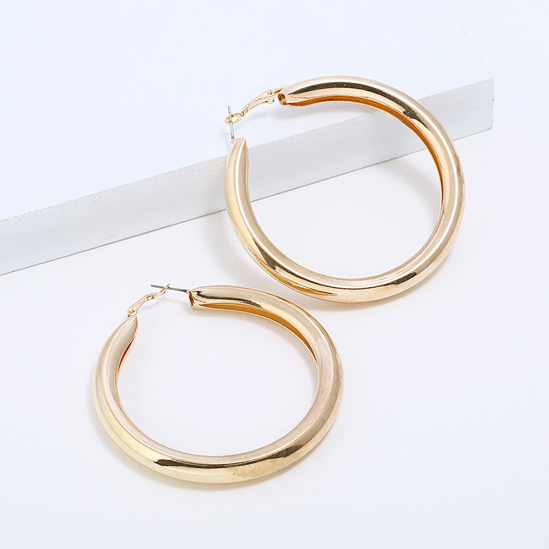 Camille Bold Hoop Earrings