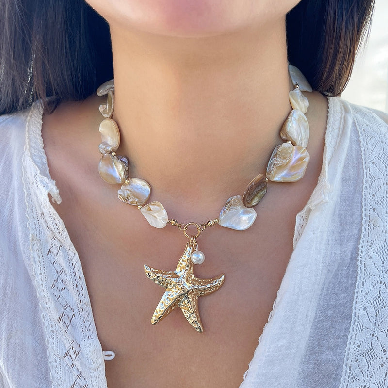 Marina Starfish Necklace