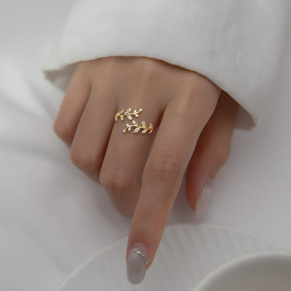 Laurel Leaf Ring