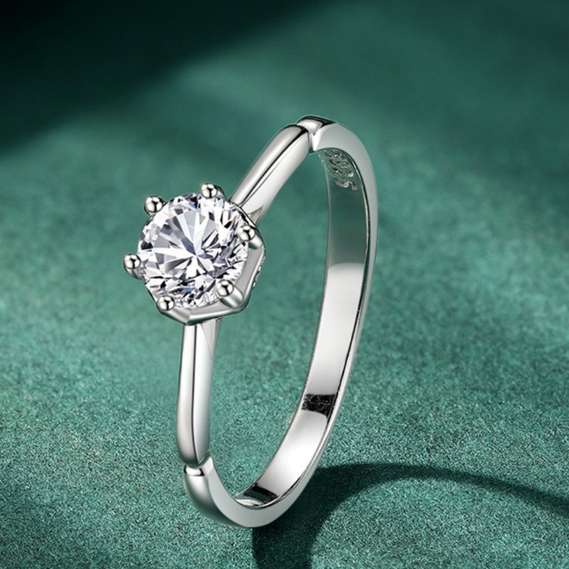 Vittoria Silver Promise Ring