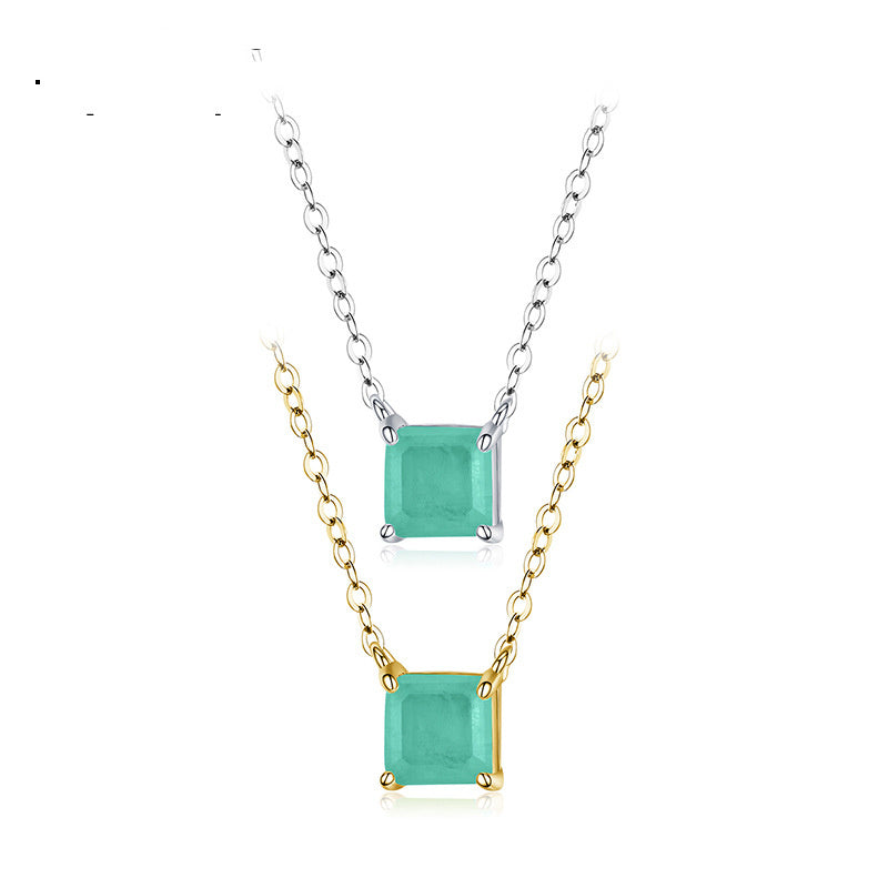 Meliora Emerald Pendant Necklace