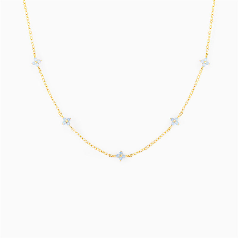 Evina Petite Bloom Necklace