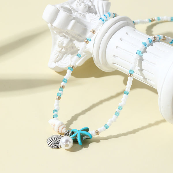 Nerelle Shell Charm Necklace