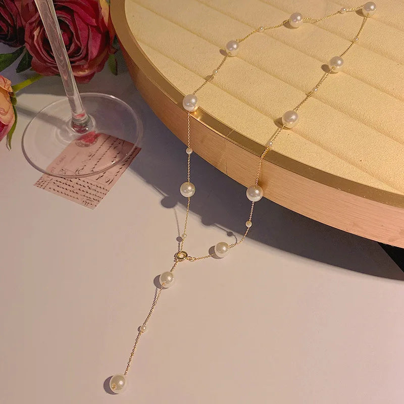 Noelle Pearl Necklace