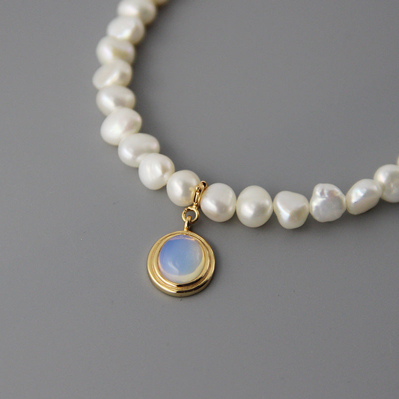 Aurela Pearl Drop Necklace