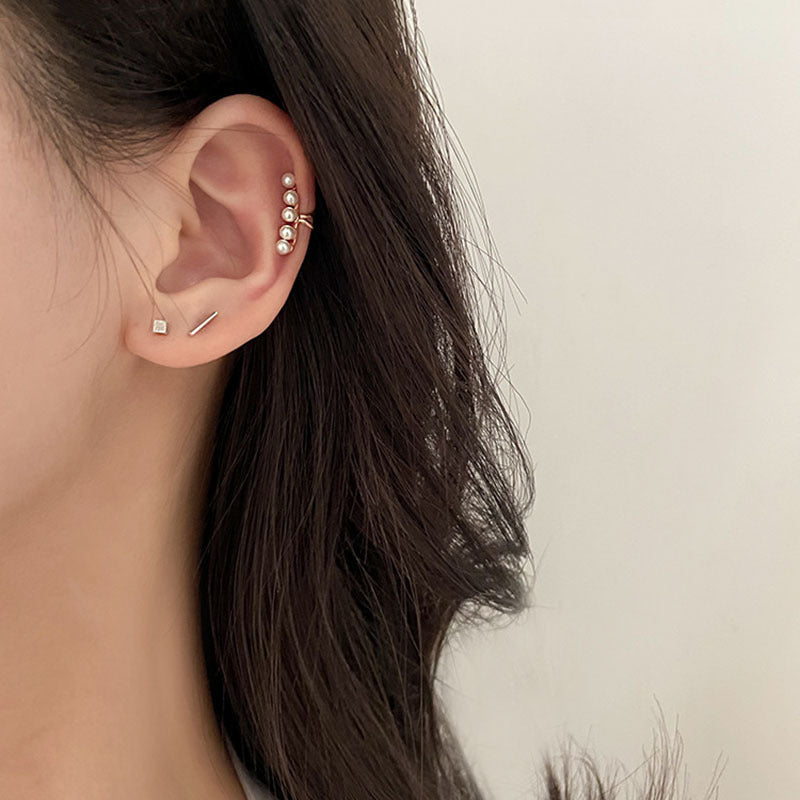Iselina Pearl Ear Cuffs