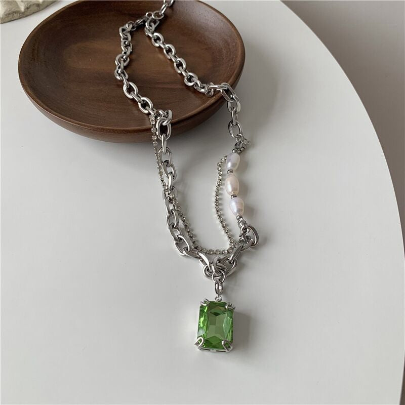 Nerisse Link Pendant Necklace