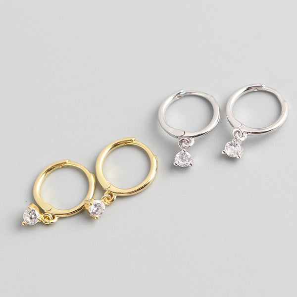 Coralie Spark Hoop Earrings