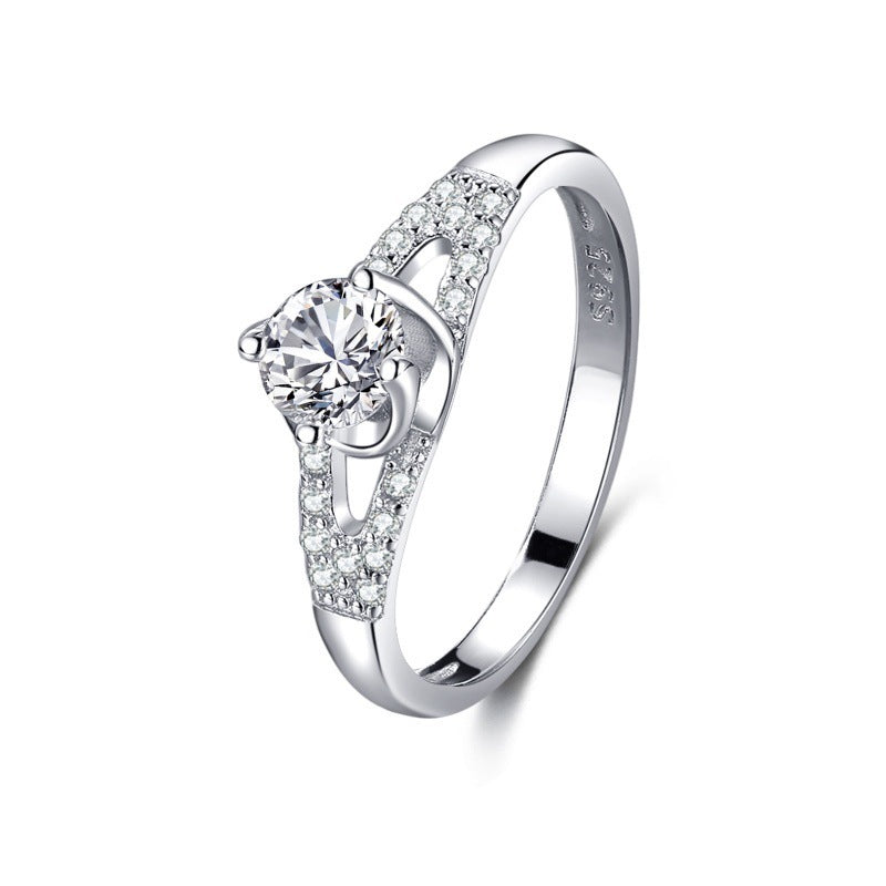 Vittoria Silver Promise Ring
