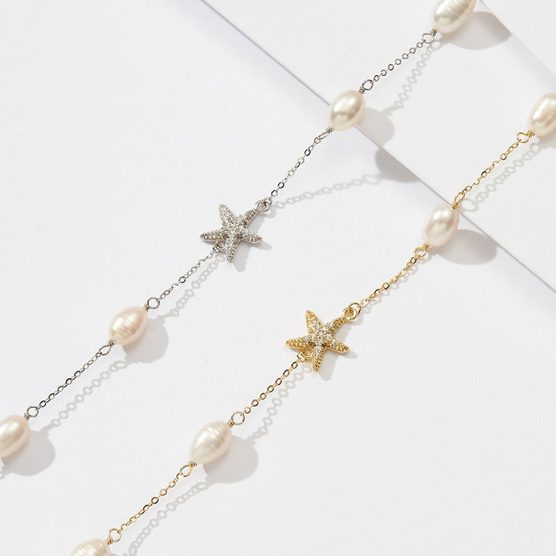 Elaris Starfish Pearl Necklace