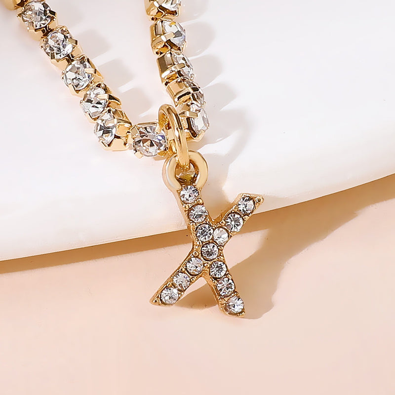 Selene Initial Anklet