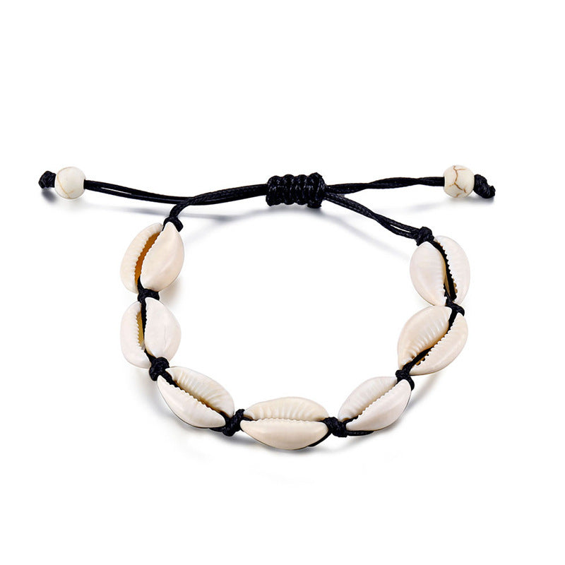 Nalani Cowrie Shell Anklet