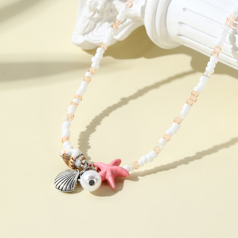 Nerelle Shell Charm Necklace