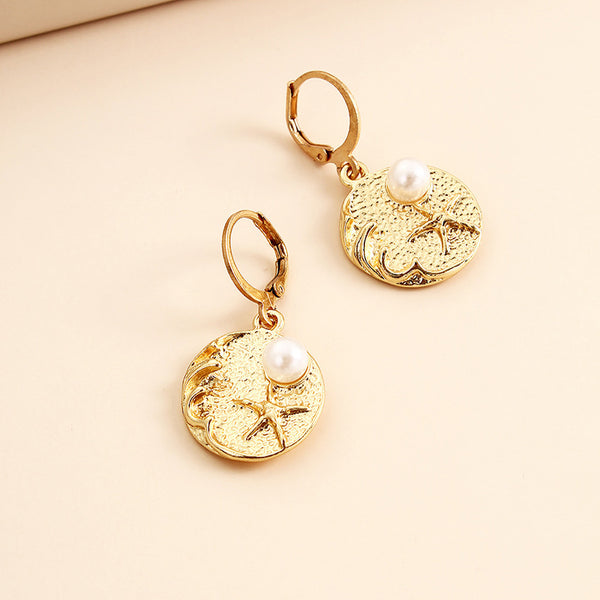 Corinne Starfish Drop Earrings