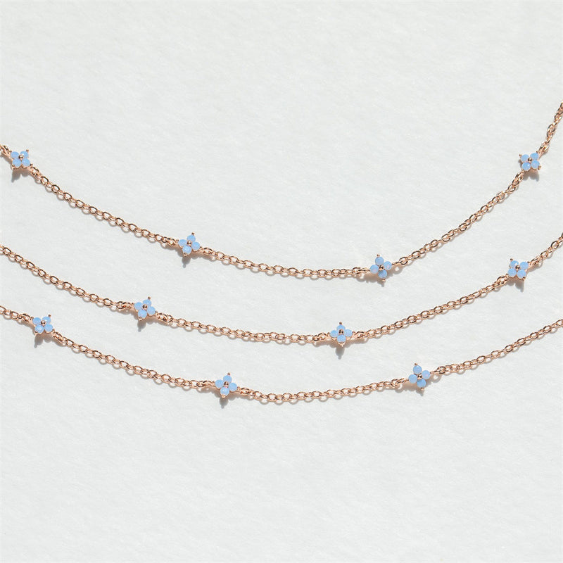 Evina Petite Bloom Necklace