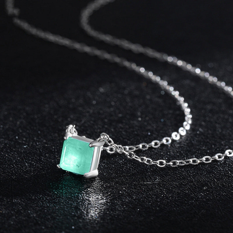 Meliora Emerald Pendant Necklace