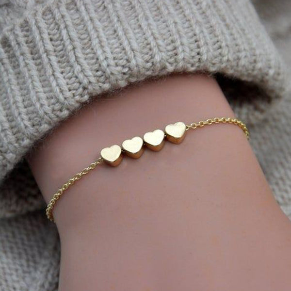 Amara Heart Chain Bracelet