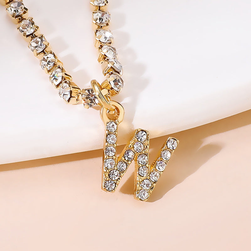 Selene Initial Anklet