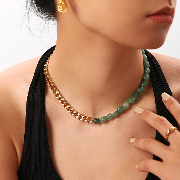 Marielle Stone Link Necklace
