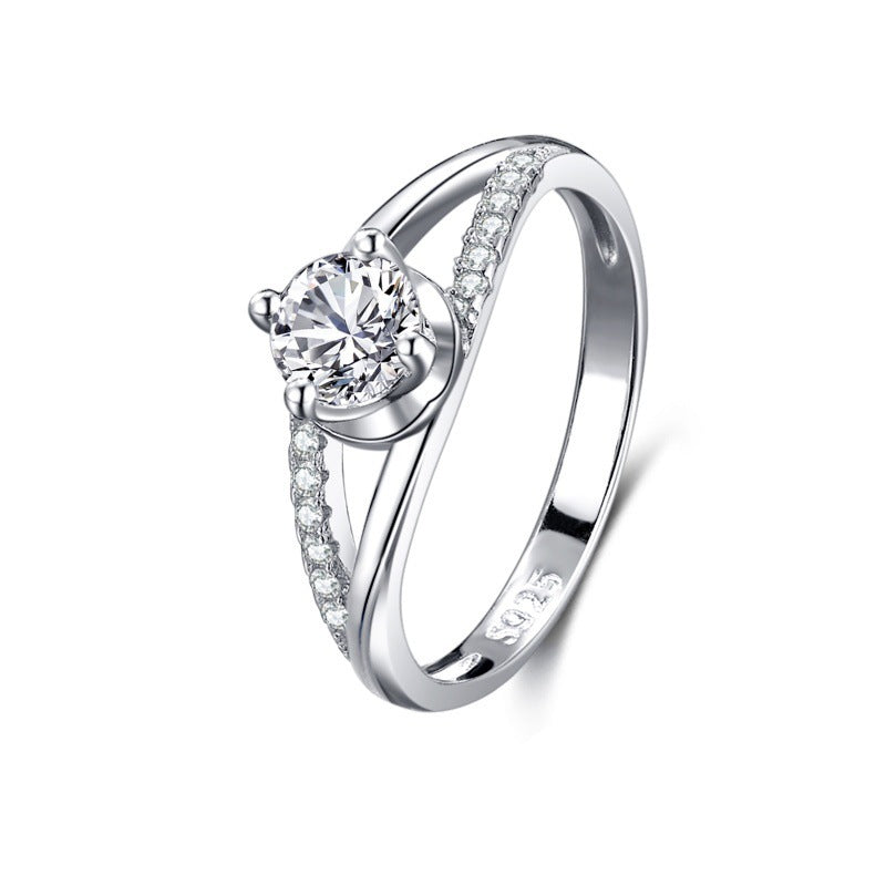 Vittoria Silver Promise Ring