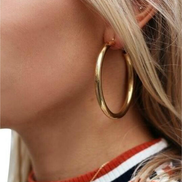 Camille Bold Hoop Earrings