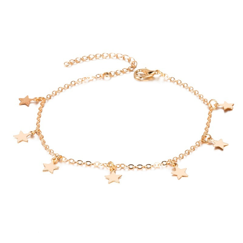 Caris Heart Anklet