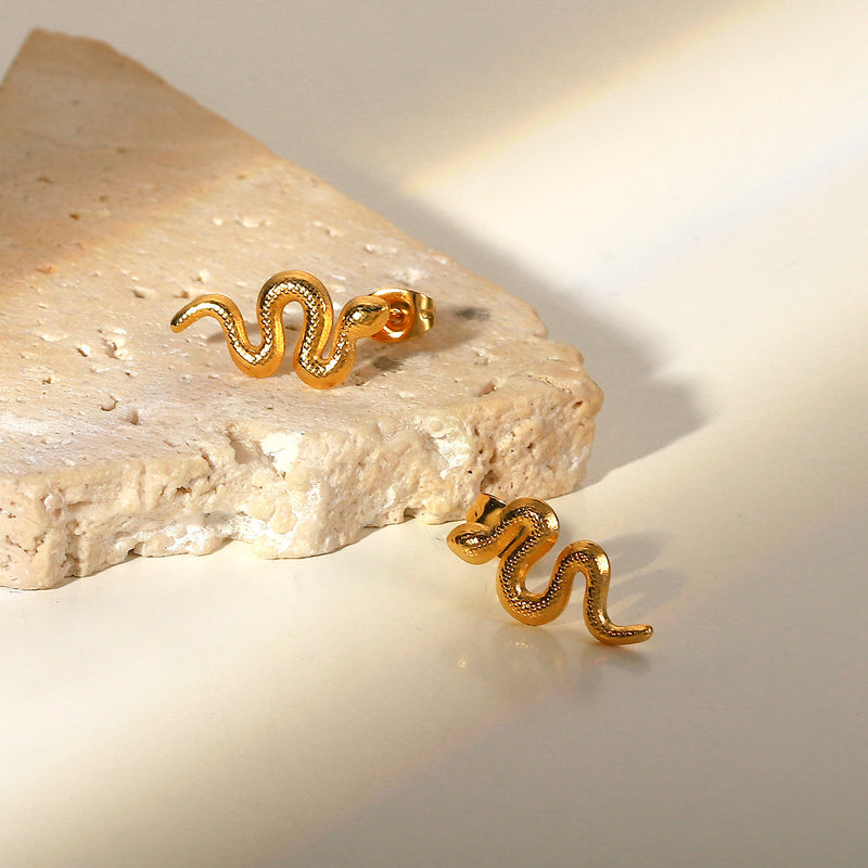 Vérane Snake Stud Earrings
