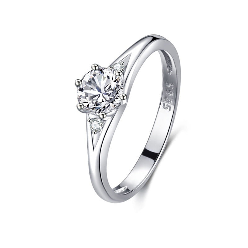 Vittoria Silver Promise Ring