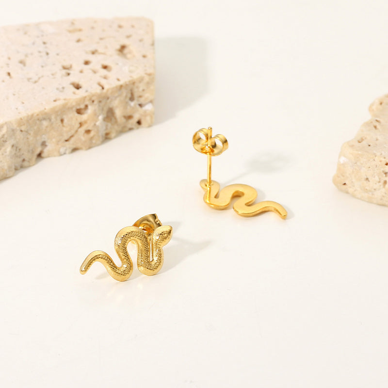 Vérane Snake Stud Earrings