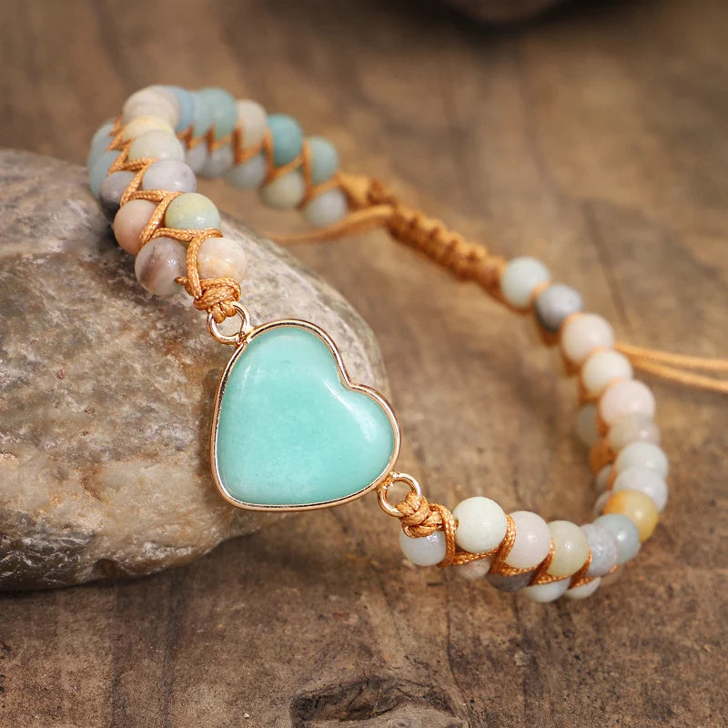 Zelira Agate Heart Bracelet